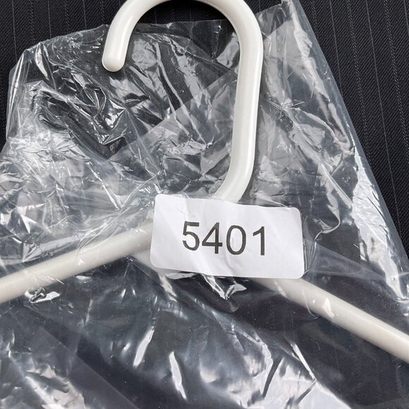 Hart Schaffner Marx Blazer Men 44L Black‎ Gold Trumpeter Wool Classic Career VTG - Picture 16 of 16